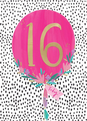 Picture of 16TH BIRTHDAY CARD